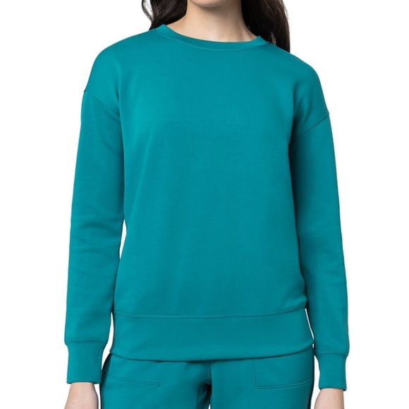 Mondetta Ladies' Scuba Long Sleeve Crewneck, Size: Small- NWT - Picture 2 of 3